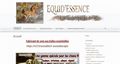 Desktop Screenshot of equidessence.com